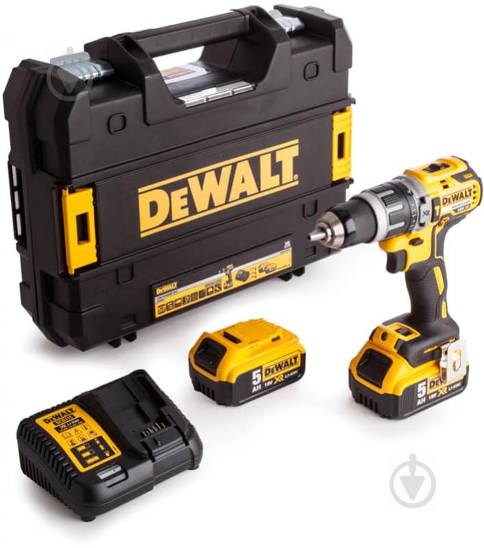 Шуруповерт ударний акумуляторний DeWalt DCD796P2 - фото 1