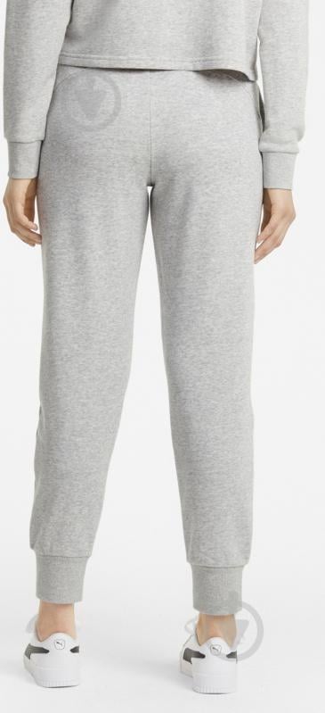 Брюки Puma ESS SWEATPANTS TR CL LIGHT GRAY HEATHER 58684204 р. M серый - фото 2