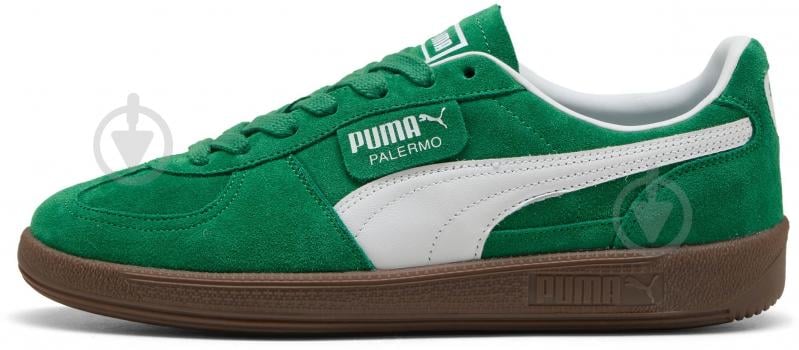 Кросівки чоловічі Puma PALERMO 39646363 р.43 зелені - фото 2 Кросівки чоловічі Puma PALERMO 39646363 р.43 зелені - фото 2