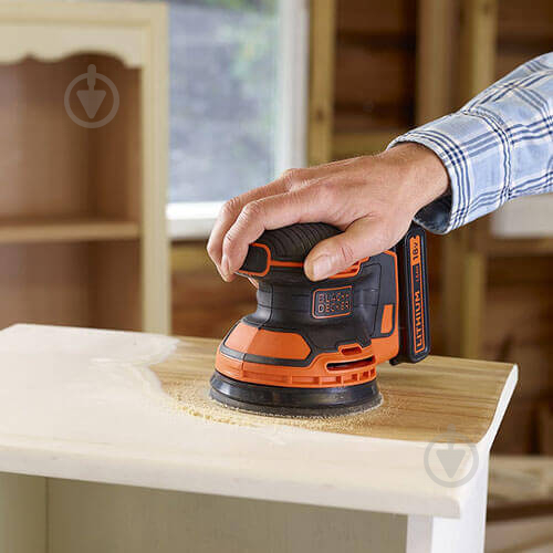 Эксцентриковая шлифмашина Black+Decker BDCROS18N - фото 2