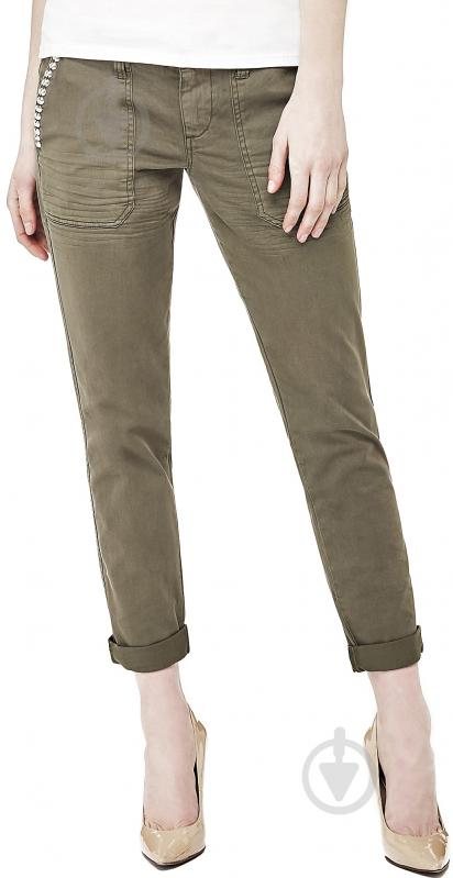 Брюки Guess W72B47.W5DXE;A802 зеленый - фото 1