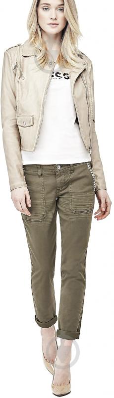 Брюки Guess W72B47.W5DXE;A802 зеленый - фото 2