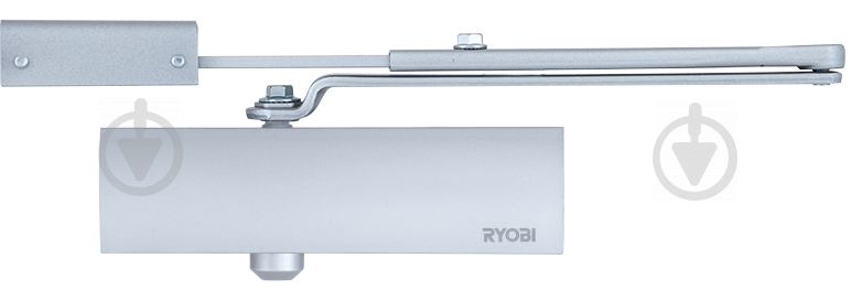 Доводчик дверной RYOBI 1200 D-1200P(U) UNIV ARM EN 2/3/4 1100 мм серебряный 80 кг - фото 1