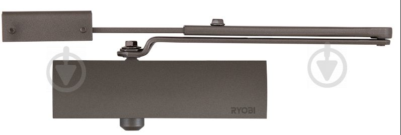 Доводчик дверной RYOBI 1200 D-1200P(U) UNIV ARM EN 2/3/4 1100 мм металлик бронзовый 80 кг - фото 1