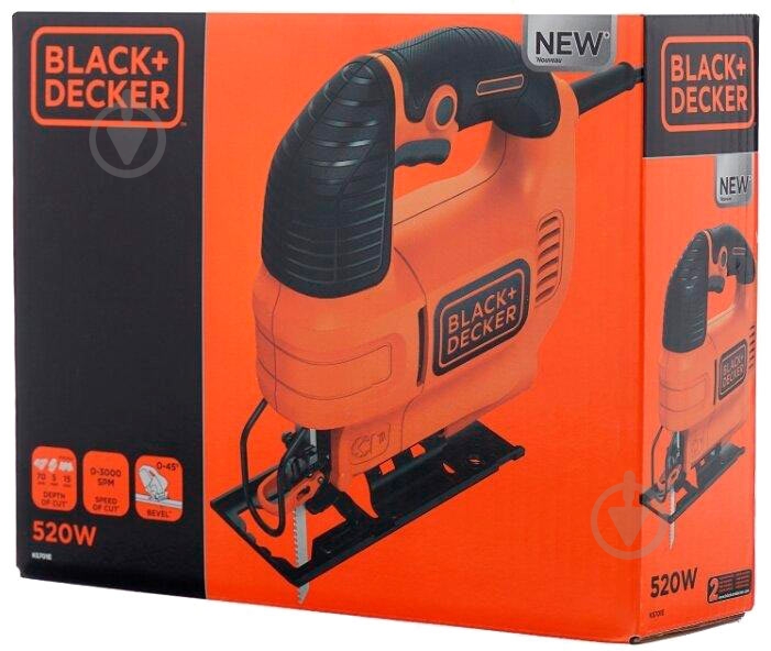 Електролобзик Black+Decker KS701E - фото 3