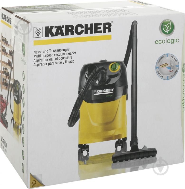 Пилосос Karcher WD 7.800 eco!ogic   1.347-540.0 - фото 7