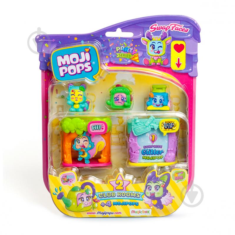 Игровой набор Moji Pops Клубные комнаты PMPPB416IN00 - фото 1