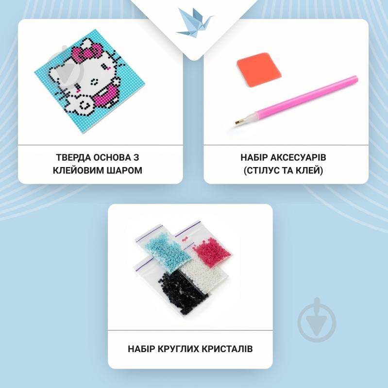 Алмазная мозаика Беззубик 10х10 см ODM0118 - фото 4