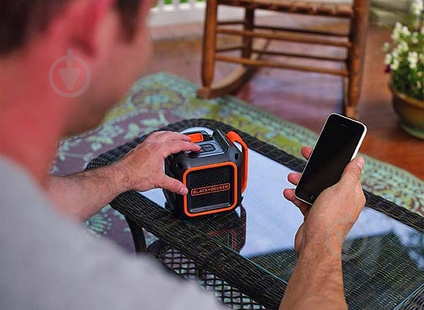 Зарядное устройство – динамик Black+Decker BDCSP18N - фото 8