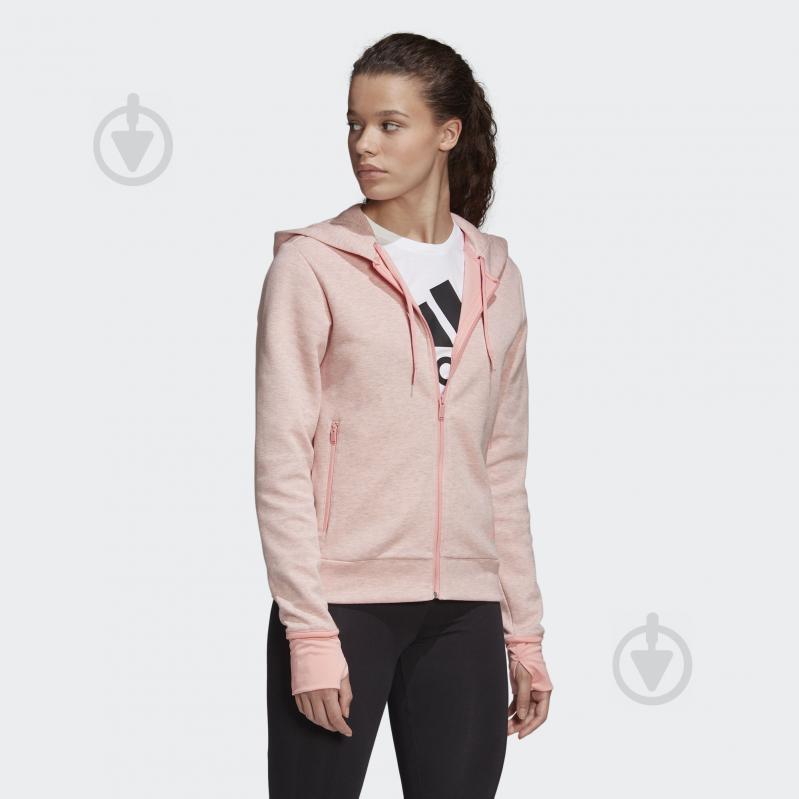 Джемпер Adidas W VER FZ HD FI4765 р. M рожевий - фото 6