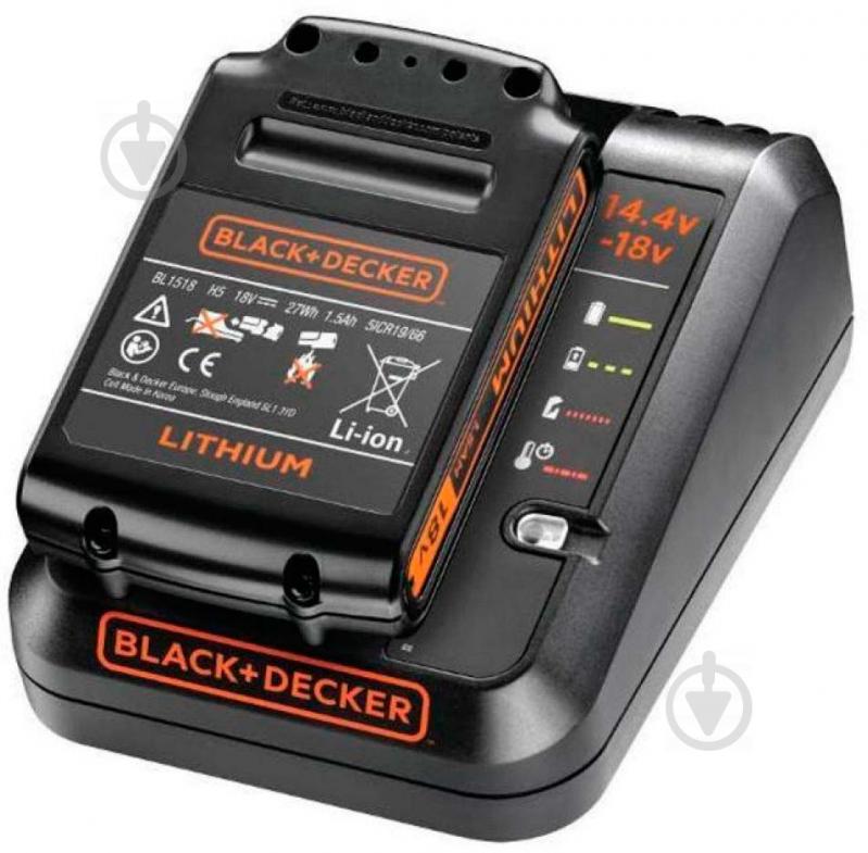 Зарядное устройство Black+Decker BDC1A15 - фото 1