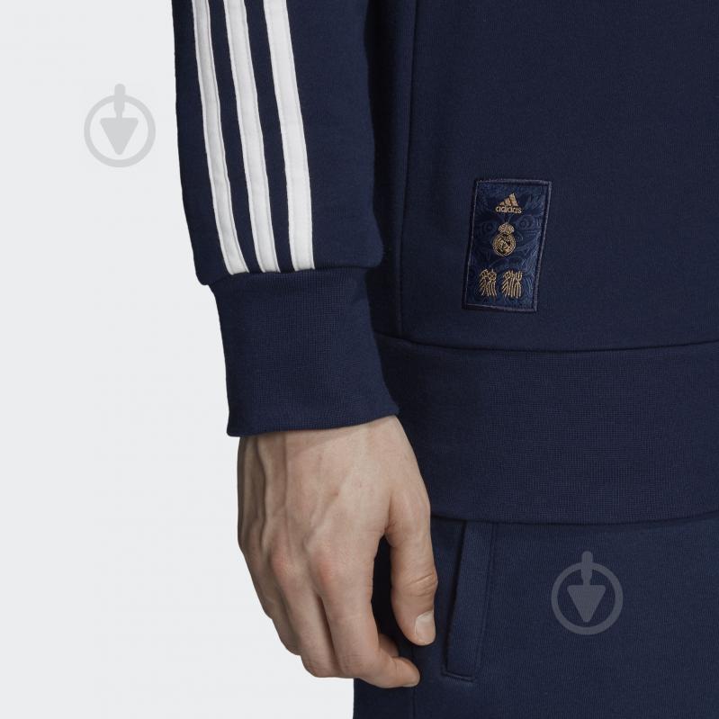 Джемпер Adidas REAL CNY CR SWT FI4831 р. XL темно-синий - фото 8