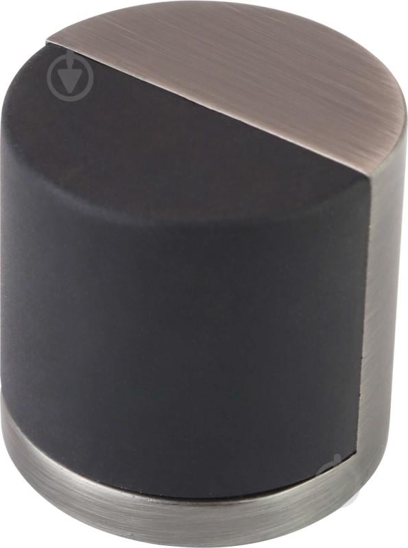 Стопор дверной MVM М-39 матовый антрацит - фото 1 Стопор дверной MVM М-39 матовый антрацит - фото 1