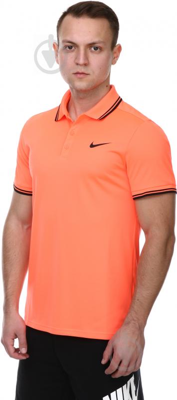 Поло Nike Court Dry Solid Polo 830847-877 р.M помаранчевий - фото 2