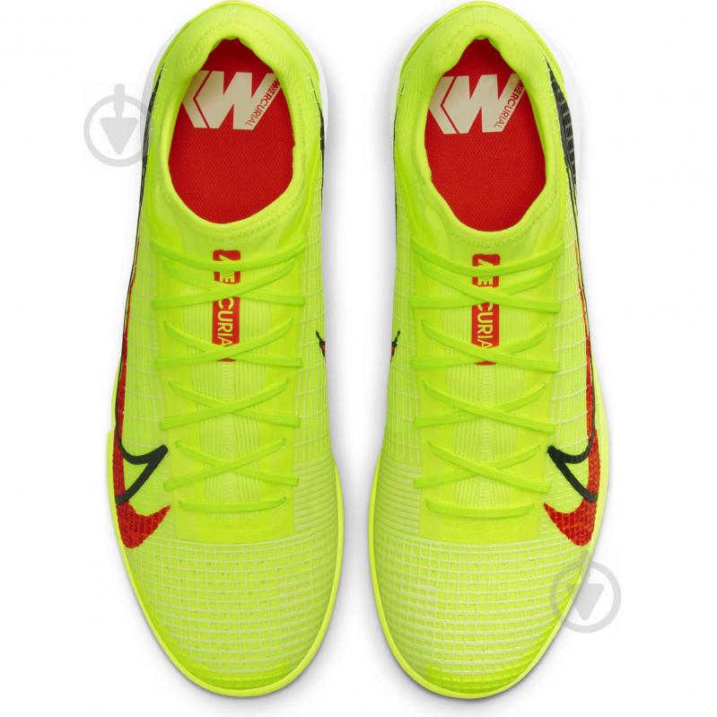 Футзальне взуття Nike Mercurial Vapor 14 Pro IC CV0996-760 р.43 салатовий - фото 7