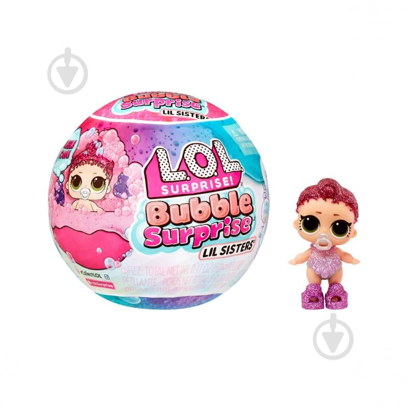 Ігровий набір L.O.L. SURPRISE! з лялькою серії Color Change Bubble Surprise S3 Сестрички 119791 - фото 1