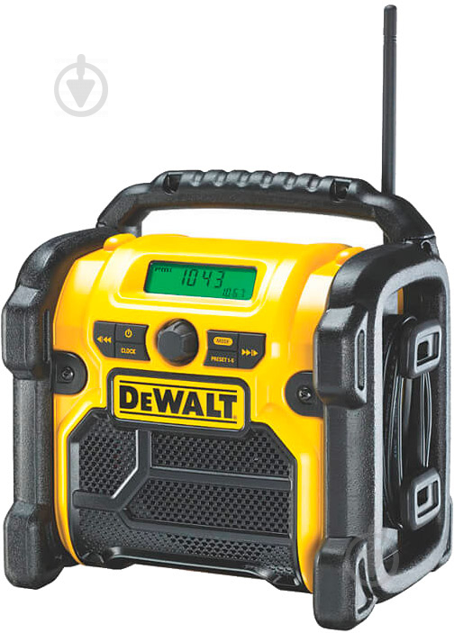 Строительная колонка DeWalt DAB/FM AUX и USB порт DCR020 - фото 1