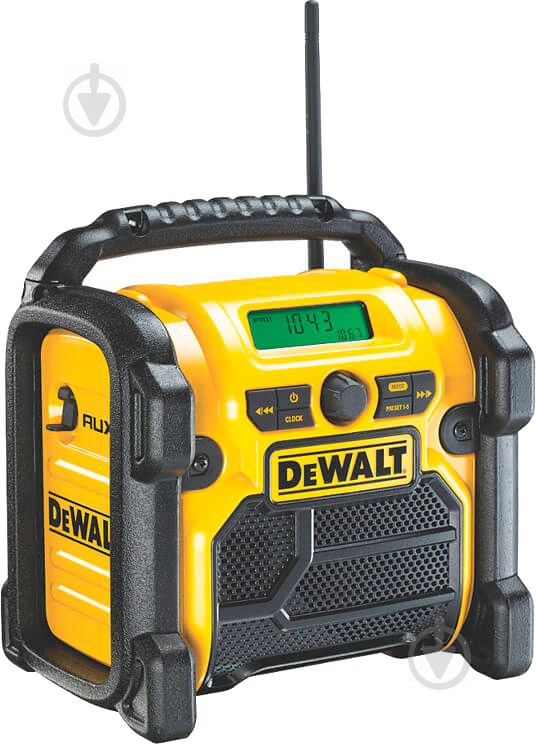 Строительная колонка DeWalt DAB/FM AUX и USB порт DCR020 - фото 2