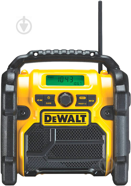 Строительная колонка DeWalt DAB/FM AUX и USB порт DCR020 - фото 3