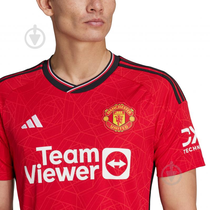 Футболка Adidas MUFC H JSY IP1726 р.XL червоний - фото 4