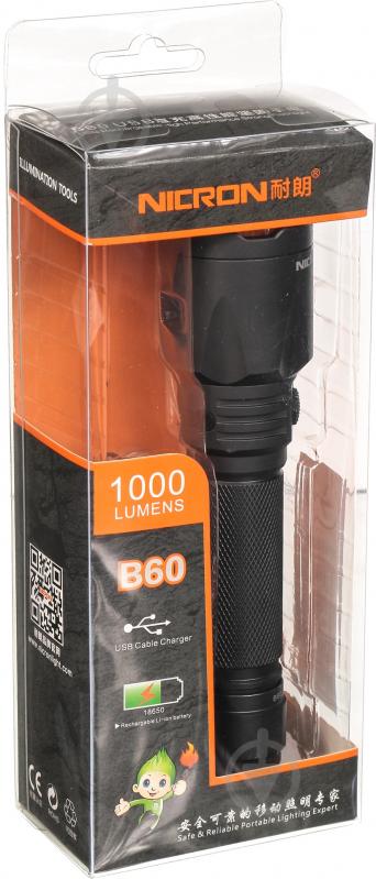 Фонарь Nicron NN-B60 темно-серый - фото 4