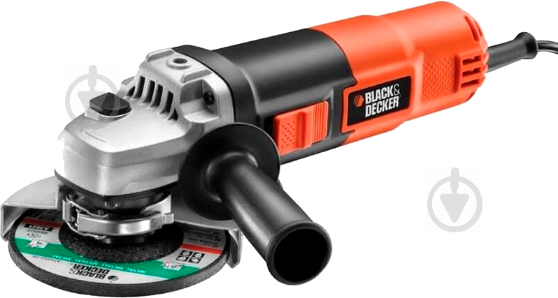 Болгарка (кутова шліфмашина) Black+Decker 900 Вт KG902 - фото 1