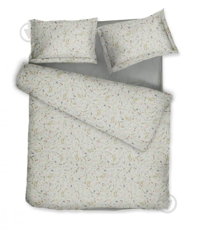 Комплект постільної білизни Нerbary Light Grey 2 світло-сірий Decoflux - фото 1 Комплект постільної білизни Нerbary Light Grey 2 світло-сірий Decoflux - фото 1