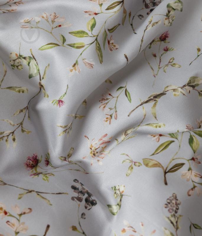 Комплект постільної білизни Нerbary Light Grey 2 світло-сірий Decoflux - фото 8 Комплект постільної білизни Нerbary Light Grey 2 світло-сірий Decoflux - фото 8