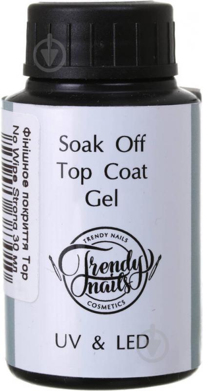 Топ для гель-лаку Trendy nails No Wipe Strong 30 мл - фото 1