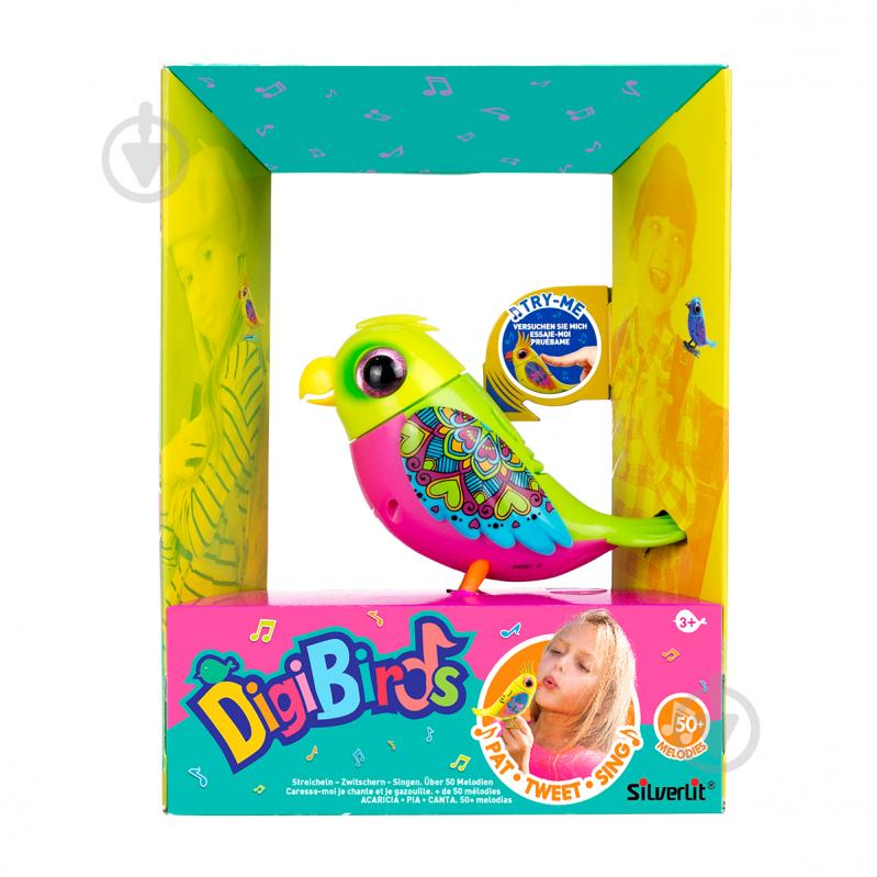 Іграшка інтерактивна DigiBirds Нерозлучник 88602 - фото 1