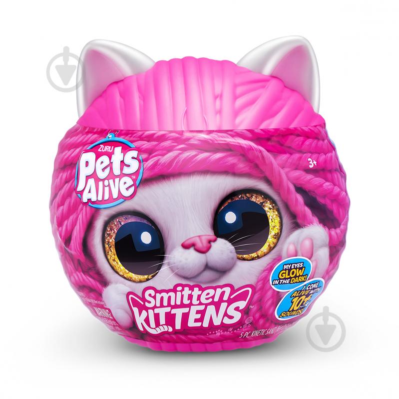 Интерактивный игровой набор Pets & Robo Alive Игривые котята 9541 - фото 1