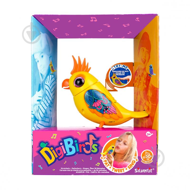 Игрушка интерактивная DigiBirds&Friends Птичка Какаду 88601 - фото 1 Игрушка интерактивная DigiBirds&Friends Птичка Какаду 88601 - фото 1