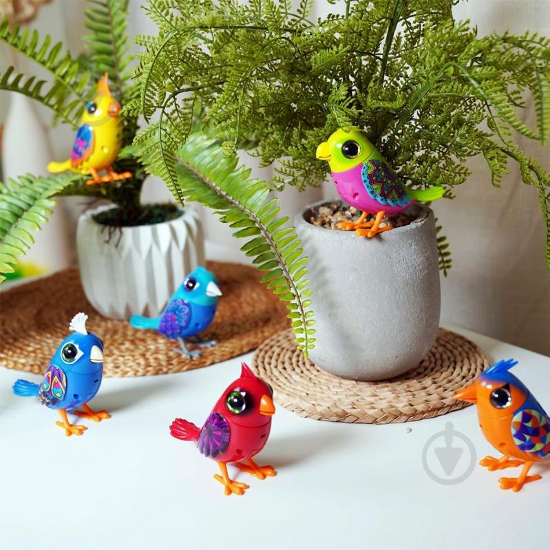 Игрушка интерактивная DigiBirds&Friends Птичка Какаду 88601 - фото 6 Игрушка интерактивная DigiBirds&Friends Птичка Какаду 88601 - фото 6