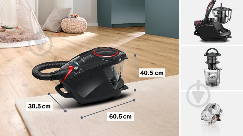 Пылесос Bosch BGS7POW2 black - фото 6 Пылесос Bosch BGS7POW2 black - фото 6