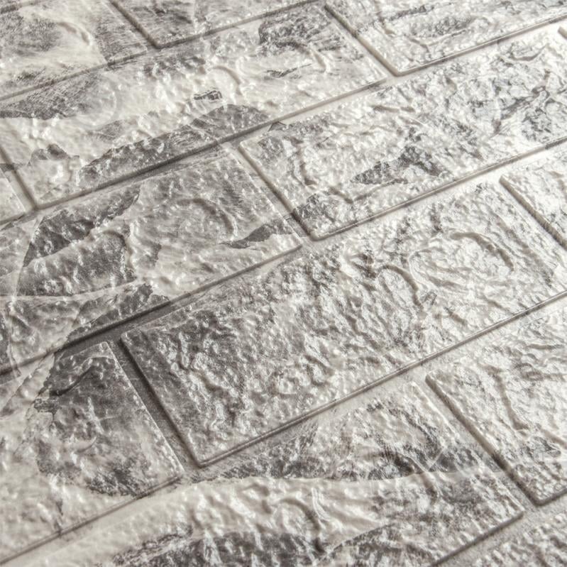 3D-панель Sticker Wall мармур чорний 700х770х5 мм (61-5) - фото 2