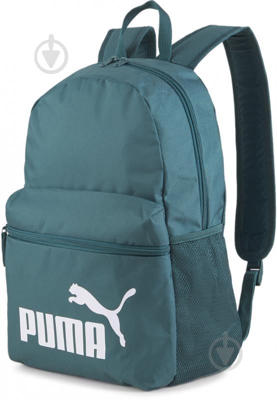 Рюкзак спортивный Puma PUMA PHASE BACKPACK 7548762 22 л зеленый - фото 1