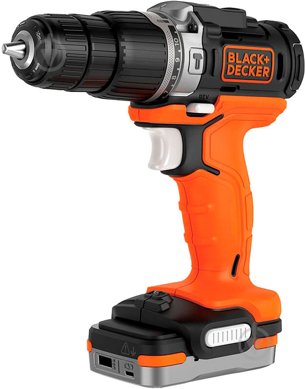 Набор аккумуляторного инструмента Black+Decker BDCK122S1S - фото 2