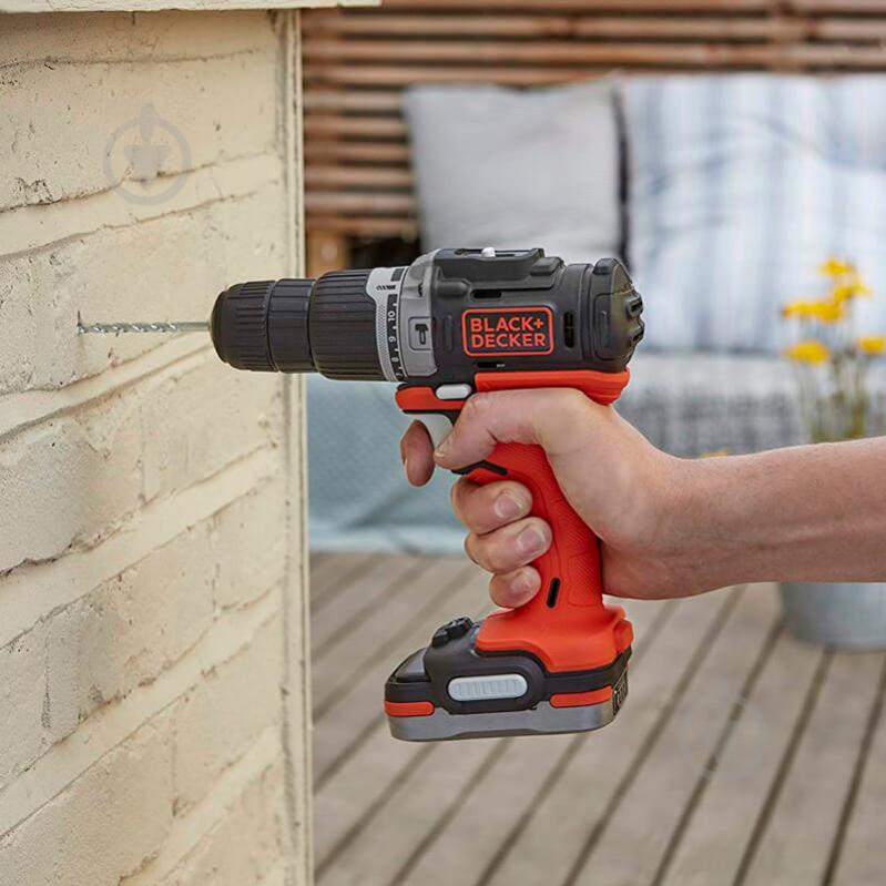 Набор аккумуляторного инструмента Black+Decker BDCK122S1S - фото 7