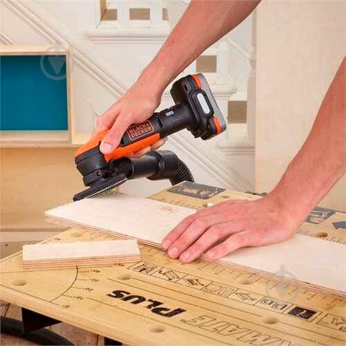 Набор аккумуляторного инструмента Black+Decker BDCK121S1S - фото 9