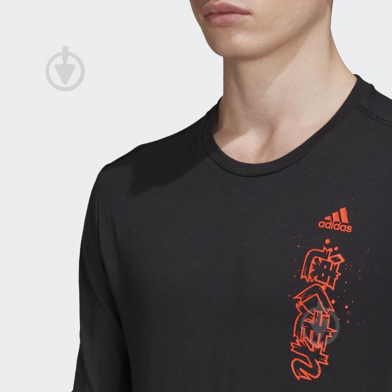 Футболка Adidas FAST GFX LS Tee FJ5000 р.M чорний - фото 7