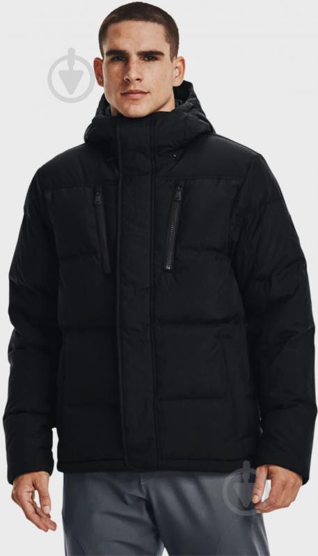 Пуховик мужской зимний Under Armour CGI DOWN JKT 1369372-001 р.2XL черный - фото 1