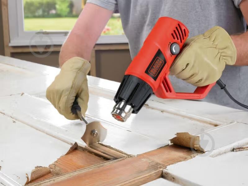 Фен строительный Black+Decker KX2001 - фото 4