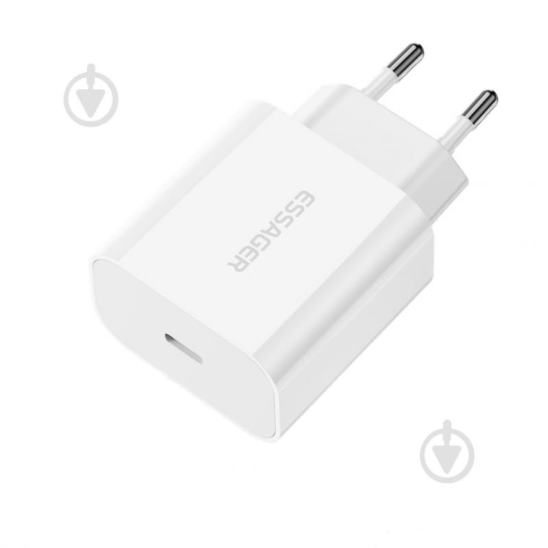 Зарядное устройство Essager Сетевое зарядное устройство Essager Vanjane Travel Phone Charger Set PD20W EU (ECTC-FJB02-P) - фото 1