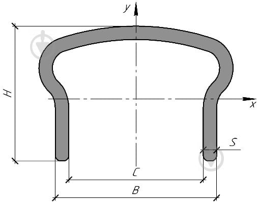 Поручень склопластиковий 50x60x5 мм 2 м.п. - фото 3