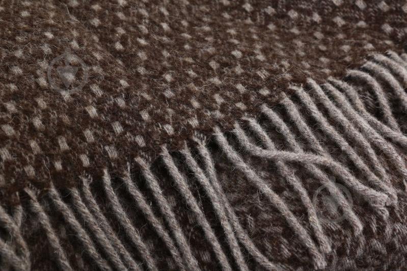 Плед Осло колір в асортименті 130x190 см коричневий Vladi - фото 3