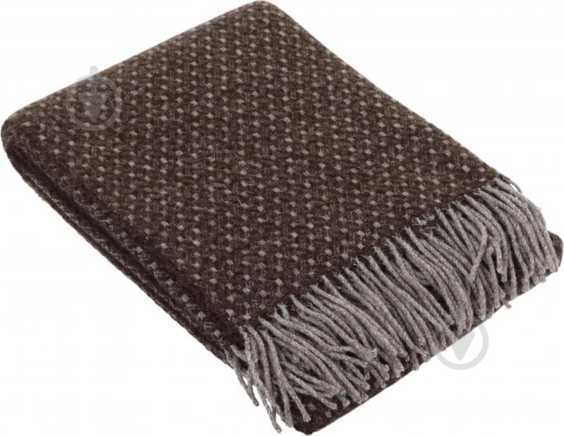 Плед Осло колір в асортименті 130x190 см коричневий Vladi - фото 2