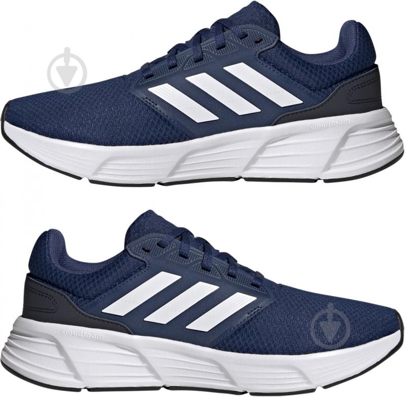 Кросівки чоловічі демісезонні Adidas ADIDAS GALAXY 6 M GW4139 р.46 сині - фото 5