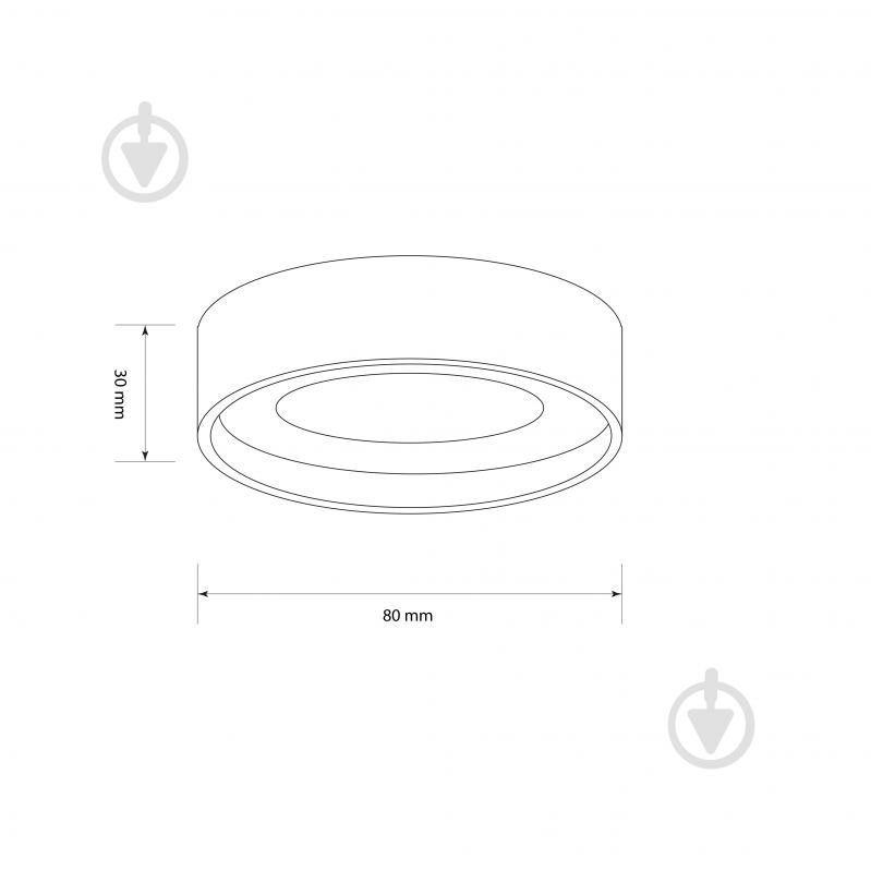 Светильник точечный LED CONCEPT CROSS 3580 GX53 белый 3580 - фото 4