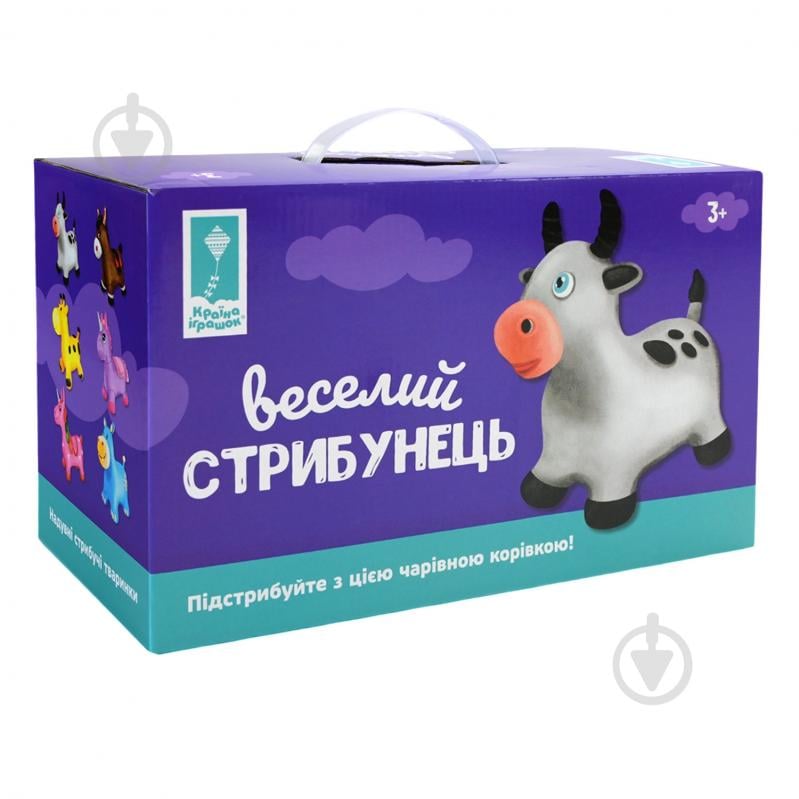 Стрибунець надувний Shantou Бичок PJ2807 - фото 5 Стрибунець надувний Shantou Бичок PJ2807 - фото 5