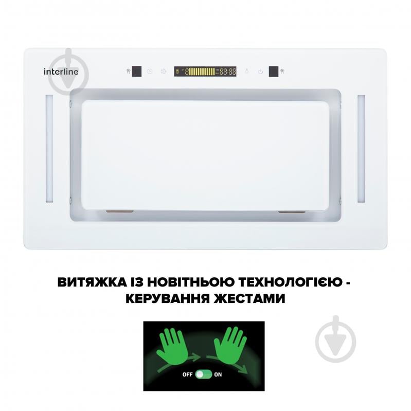 Витяжка Interline Jolly WH A/60/GL/K - фото 2